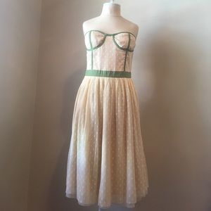 ark & Co Strapless Dress
